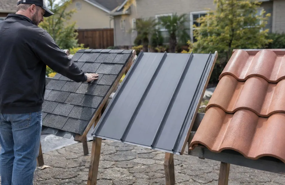 Roof Replacement Cost by Material: Shingles, Metal and Tile Compared